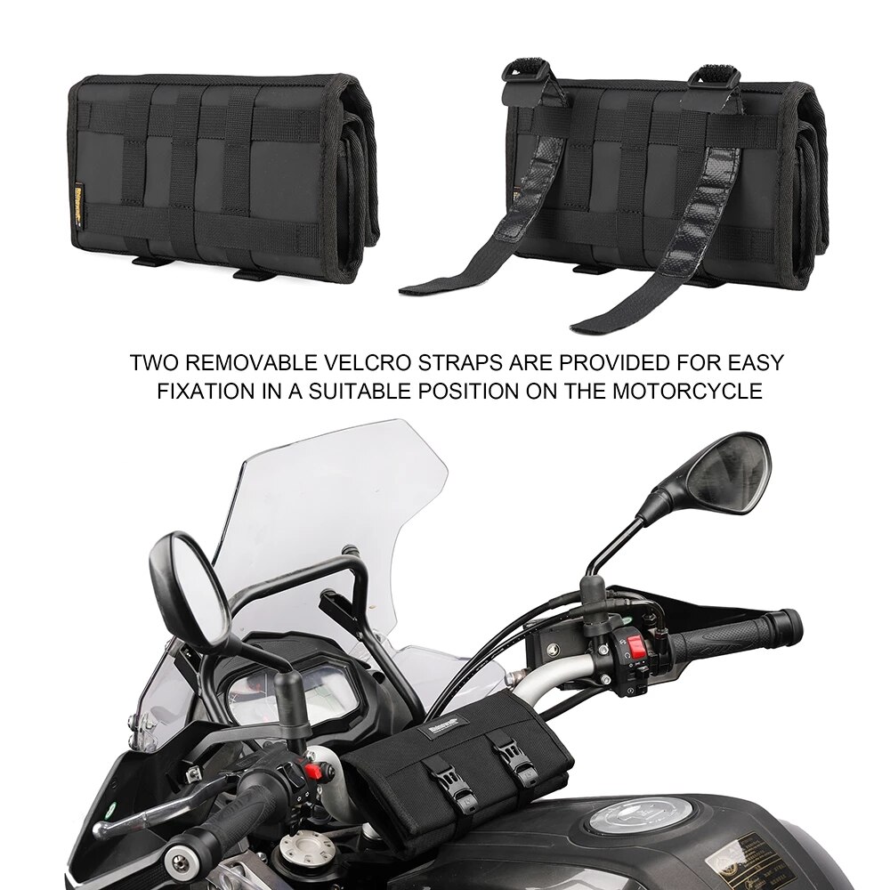 Rhinowalk Motorrad Werkzeug Rolle Tasche Tragbaren Motor- Satteltaschen Seite Werkzeug Lagerung Tasche Tasche draussen Reise Reparatur Arbeits Werkzeug Tasche