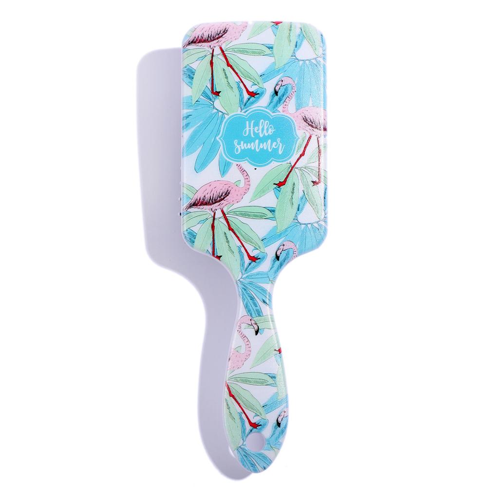 Cartoon printing comb bird cat cartoon hairdressing comb cute plastic comb ice cream air cushion comb