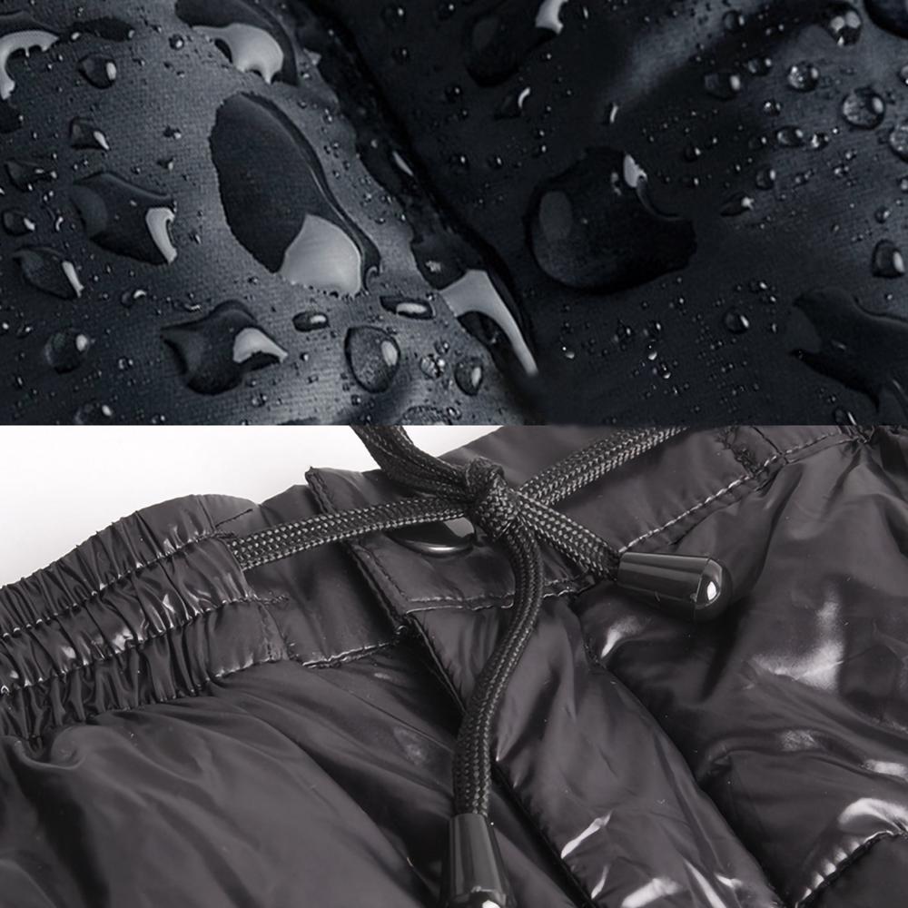 Winter Down Pants Outdoor Warm Breathable Thickened Windproof White Goose Down Pants Waterproof Ultra-light Trousers For Skiing