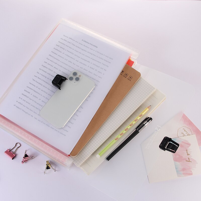 Rainbow Expanding bag A4 File Folder A6 Document Organizer 13/24 Pockets Accordion Folder Organizer for Portable Documents Bag