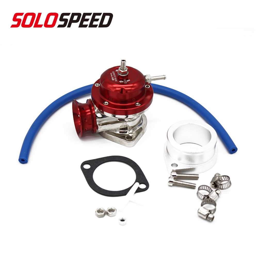 Válvula de soplado Universal de aluminio tipo RS, válvula de soplado Turbo ajustable, 25PSI, BOV