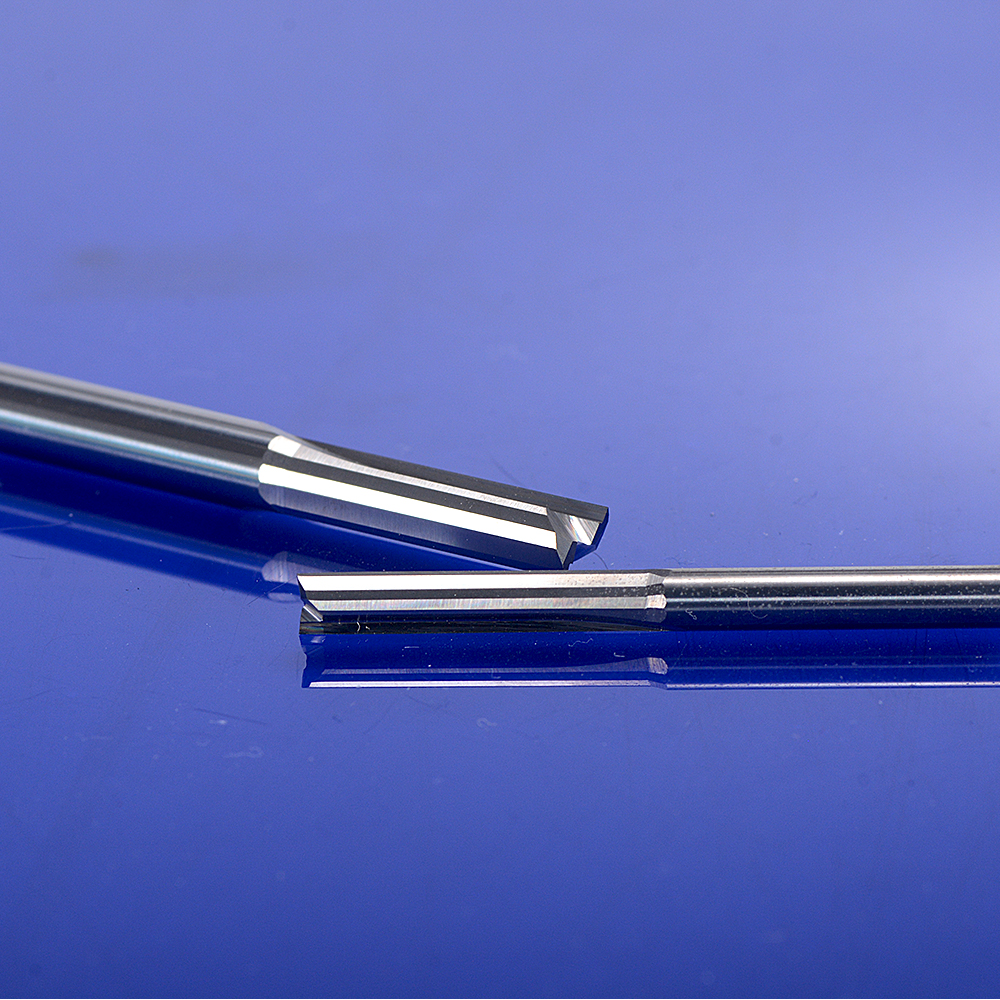 5 stks/partij 6*32mm Twee Fluiten Straight router bits voor hout CNC Rechte Graveerfrezen Carbide Endmills Cutting mil