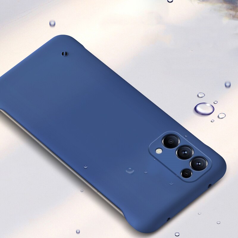 Funda ultradelgada para OPPO Reno 5, carcasa mate sin marco para OPPO ren5, a prueba de golpes