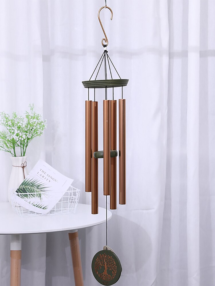 Wind Chimes Outdoor Large Deep Tone 36 Inch Memorial Windchime Unique Outdoor Tree Of Life Garden Decor
