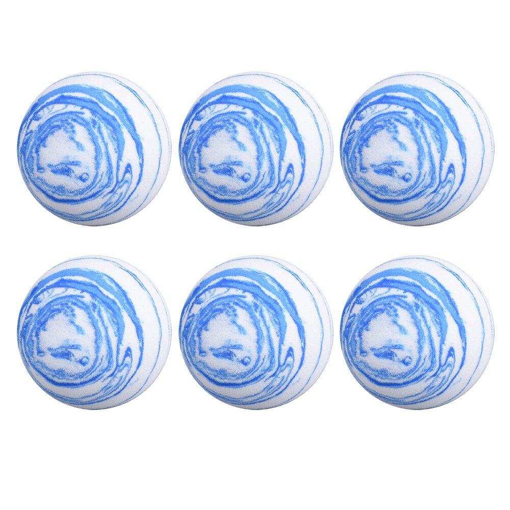 12 Stks/zak Golfballen 42Mm Diameter Sport Ballen Rainbow Foam Praktijk Golfballen Voor Indoor Of Outdoor Golf Training ballen: 12pcs  biue balls