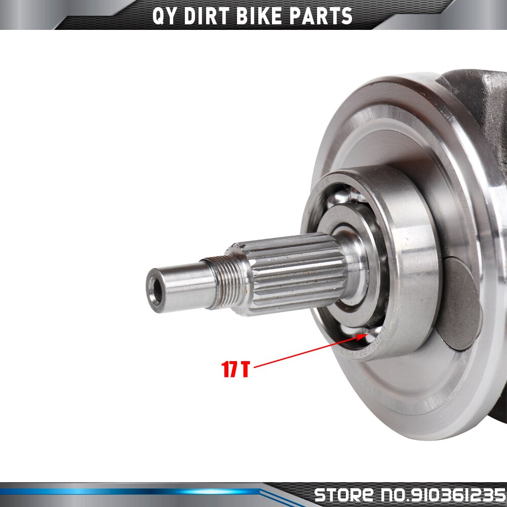 Cigüeñal del motor 155z Zongshen ZS 155z 150cc 160cc piezas del motor para Kayo 150 155 160cc Dirt Pit Bikes 17T