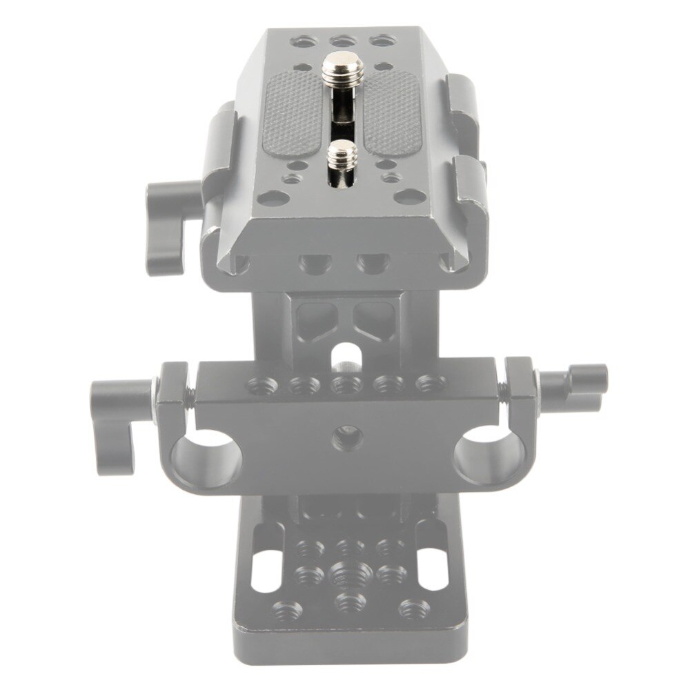 NICEYRIG DSLR Rig 1/4&quot; 3/8&quot; Screw Tripod Camera Rig Adapter 2 Pieces of 3/8&quot; Screw and 2 Pieces of 1/4&quot; Screw in a Package