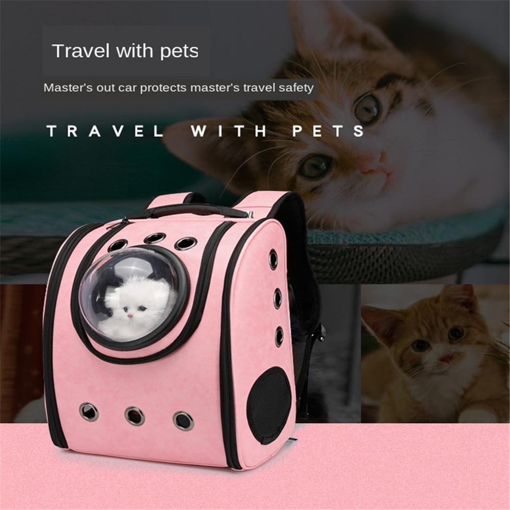 Katze Fenster Transport Durchführung Atmungs Reisetasche blasiert Astronaut Haustier Hund Raum Kapsel Katze Träger Rucksack