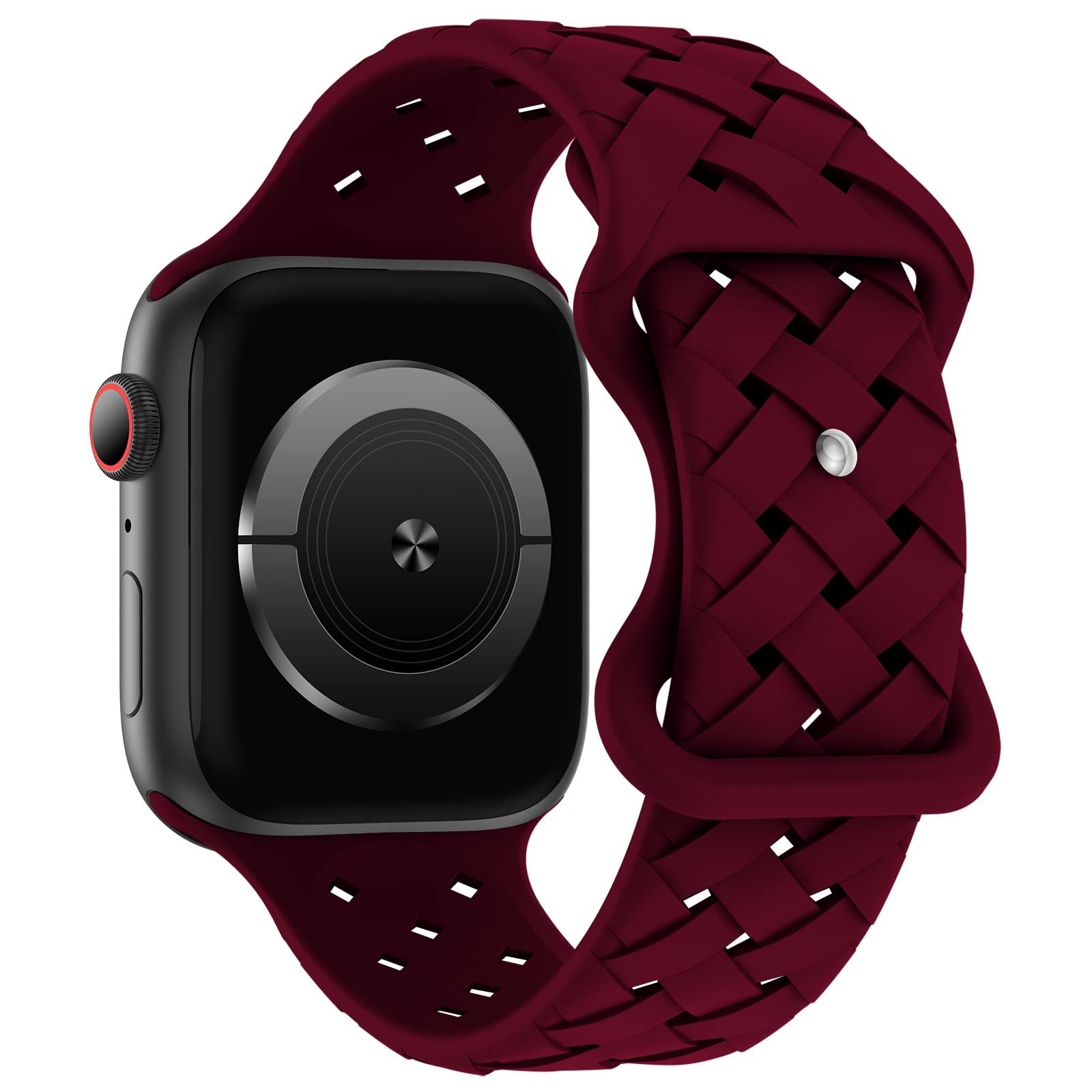 Strap For Apple Watch Band 44mm 40mm 45mm Braided 49mm 41mm 42mm Breathable correa bracelet iwatch series 9 8 7 se 3 5 6 ultra 2
