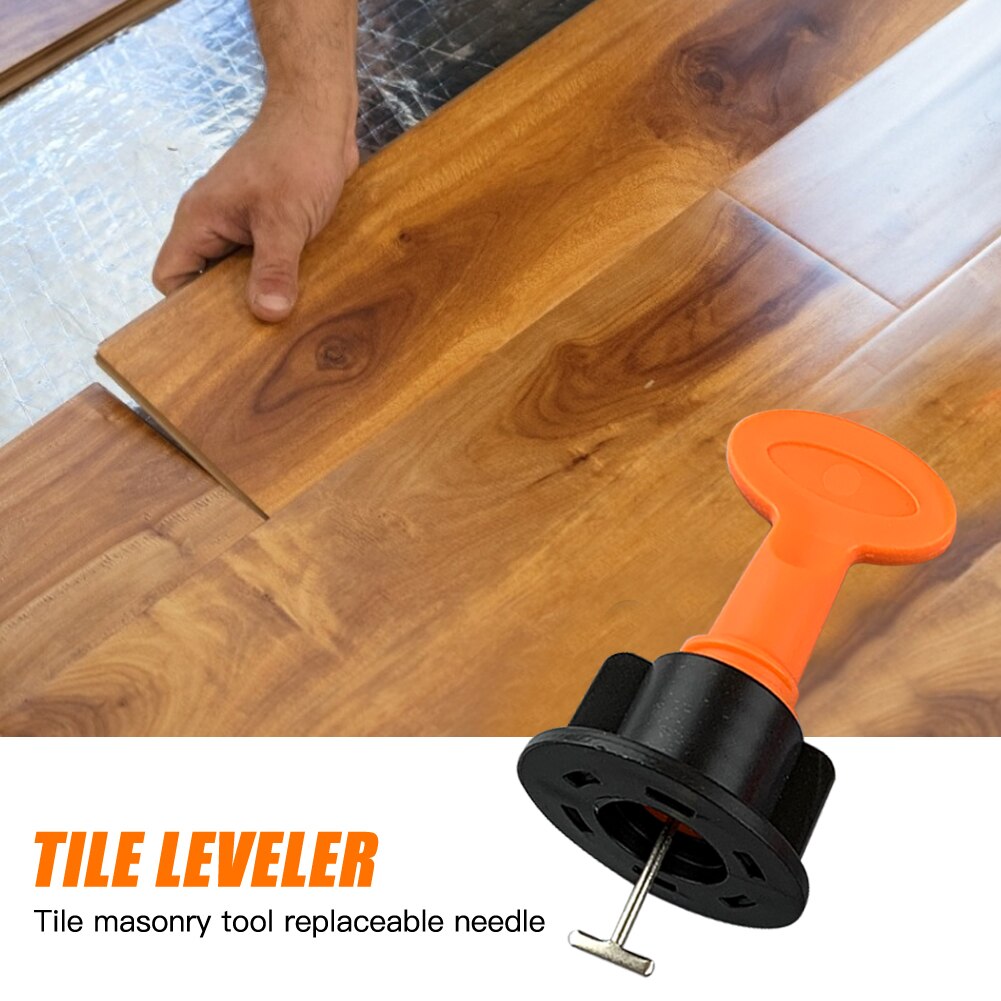 50Pcs Alignment Tile Leveling Wedges Tile Spacers System Flat Ceramic Leveler for Floor Wall Construction Tools Locator