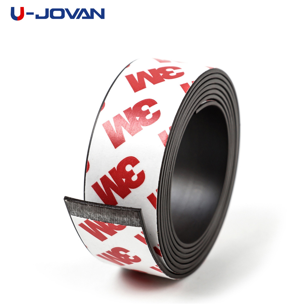 1 Meter 20*1 Mm Zelfklevende Flexibele Magnetische Strip Rubber Magneet Tape Breedte 20Mm Dikte 1 Mm