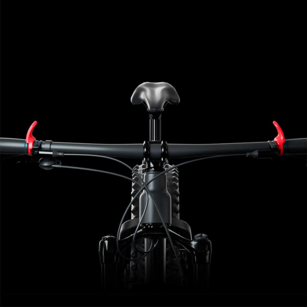 1 Pair Bicycle Handlebar Small Auxiliary Handlebar End Bike Handle Bar Ends Fit for Road Bike Mountain Bicycle Accessories
