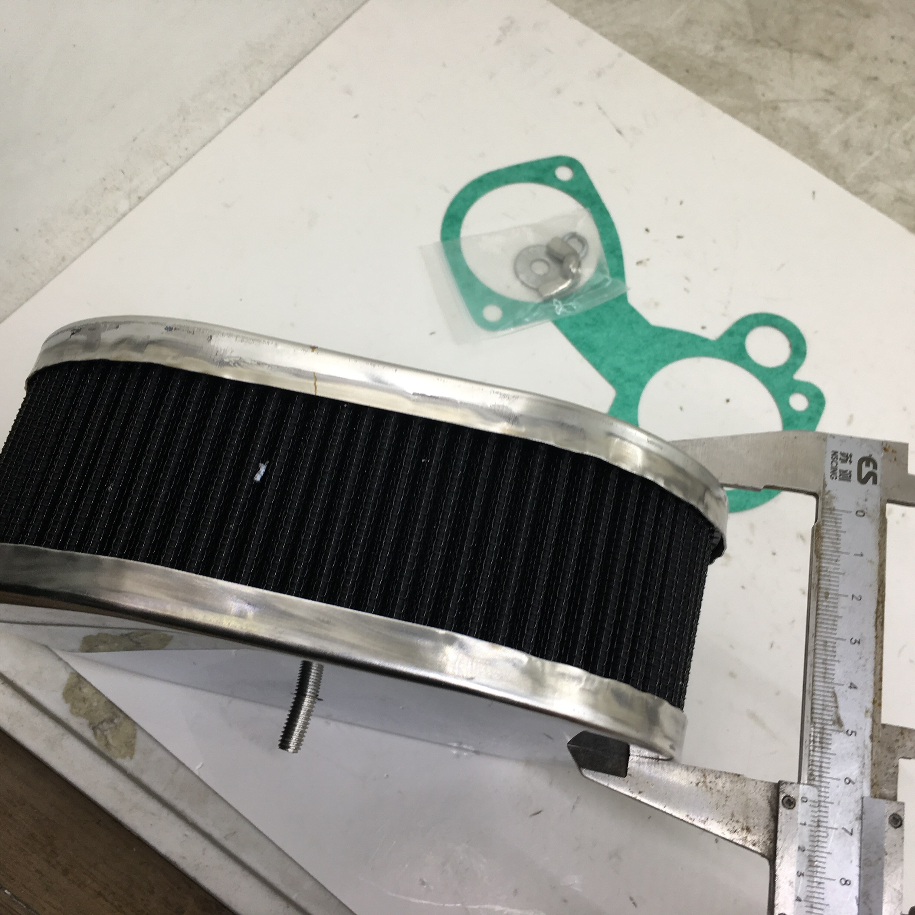 Sherryberg fajs empi luftfilter 65mm 2 " 1/2 rengöringsmedel för weber 40 45 48 50 dcoe, solex addhe, dellorto dhla förgasare kolhydratfilter