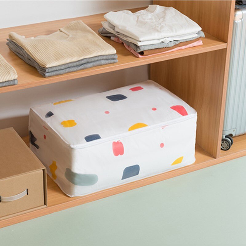 JO LIFE-organizador de almacenamiento de colchas, bolsa para guardar edredones, a prueba de humedad, para equipaje de viaje
