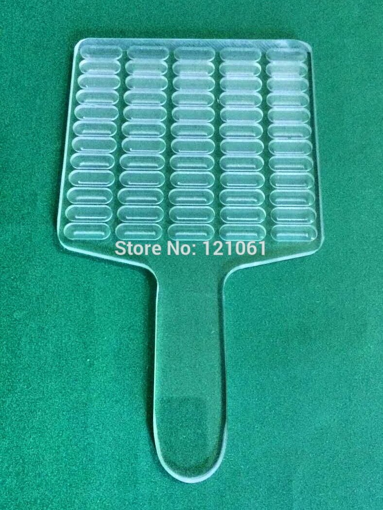 000 #, 00 #, 0 #, 1 #, 2 #, 3 #, 4 #, 5 # capsule gebruikt, 60 holte capsule en tablet teller/tablet of capsule telmachine/Count board