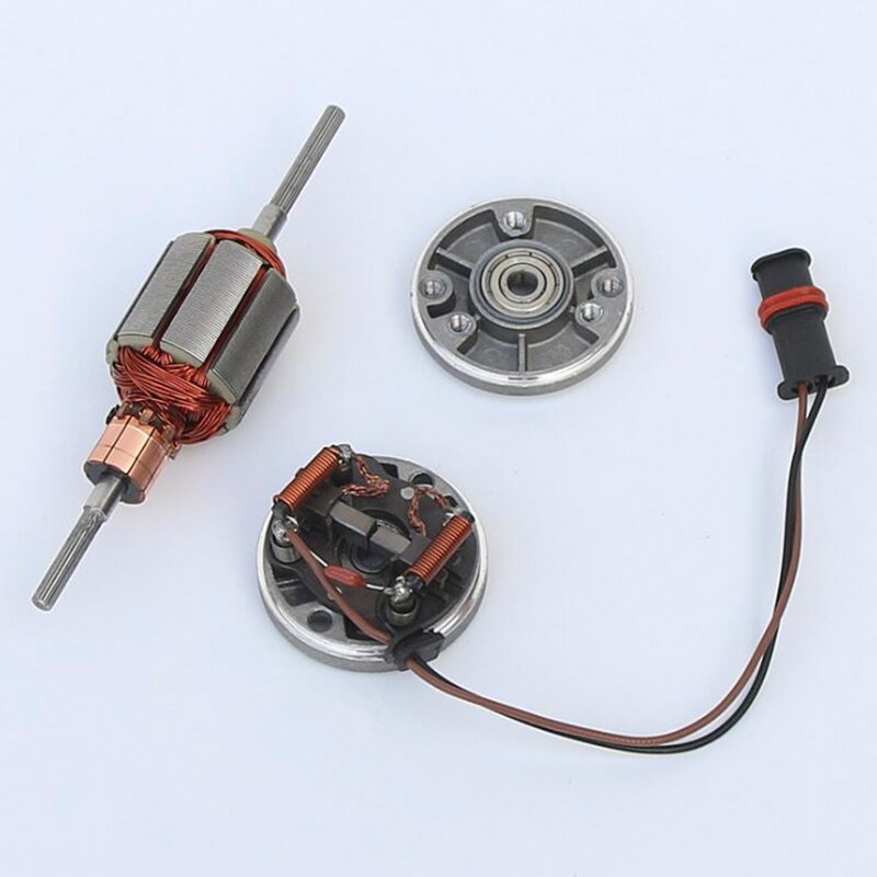 electric motor brushed dc motor fan motor replacement low noise motor for air parking heater truck car accessories brass 24V