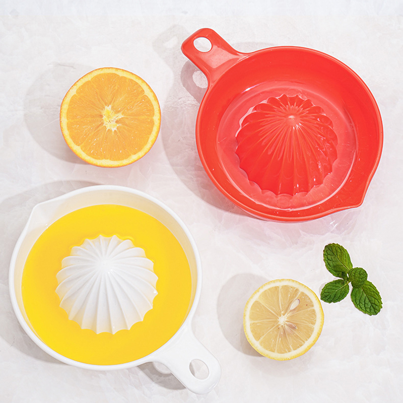 Kök citrusfruktspress apelsin hand manuell juicer köksredskap citron apelsinjuicer livsmedelskvalitet plast manuell juicer
