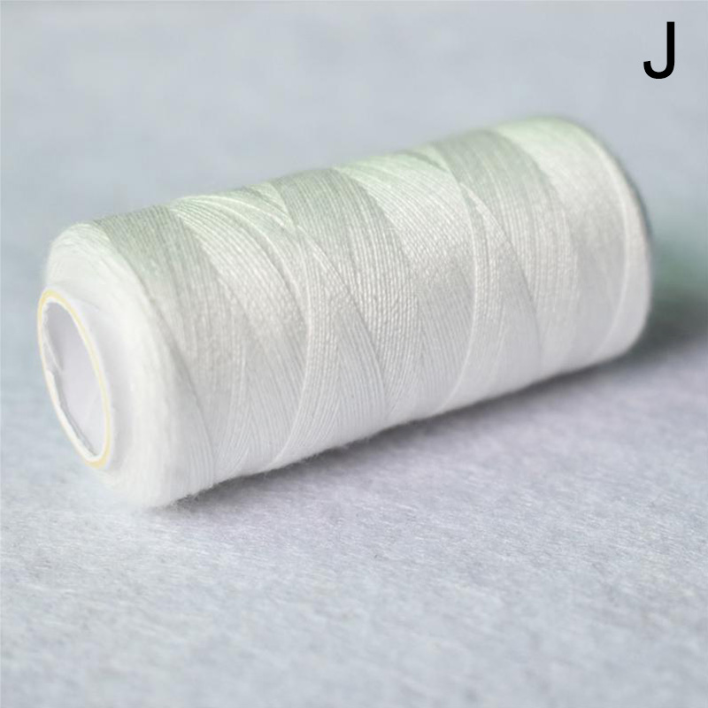 5 pcs/lot jean surverrouillage fils à coudre 50M fort Polyester fil Machine à coudre couture main artisanat accessoires 16 couleurs: J