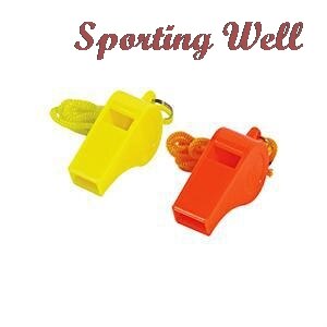 24Pcs Fischietti di Plastica Calcio calcio Basket Hockey Baseball Sport Arbitro Fischietti Di Sopravvivenza All'aperto