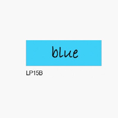 Dla króla Jim TEPRA Tepura Lite LP15P LP15G LP15Y LP15R LP15B LP15S MPT005 taśmy maskujące etykiety 15mm dla LR30 MP20 drukarki: LP15B