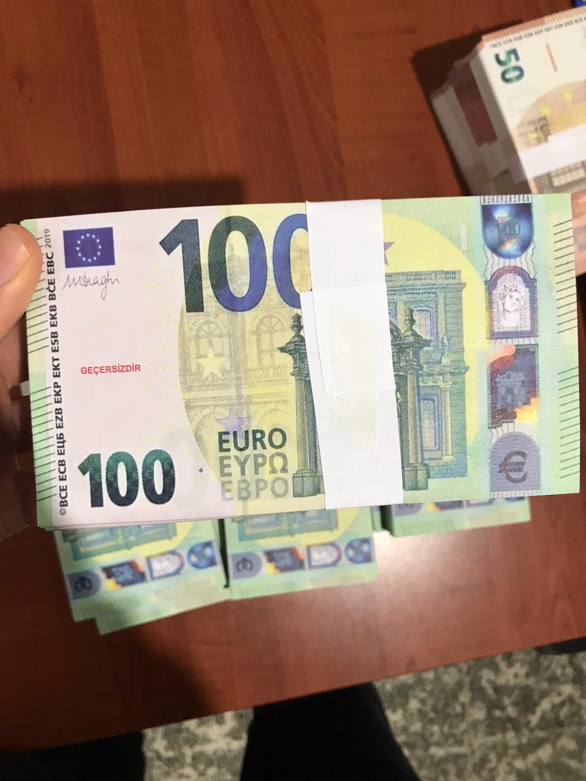 Fermasoldi giocattolo dimensioni reali 100 pezzi 10/20/50/100/200/500 Euro banconote super stesse grandi gioielli da sposa per feste non sono soldi veri: 100pezzi 100 euro