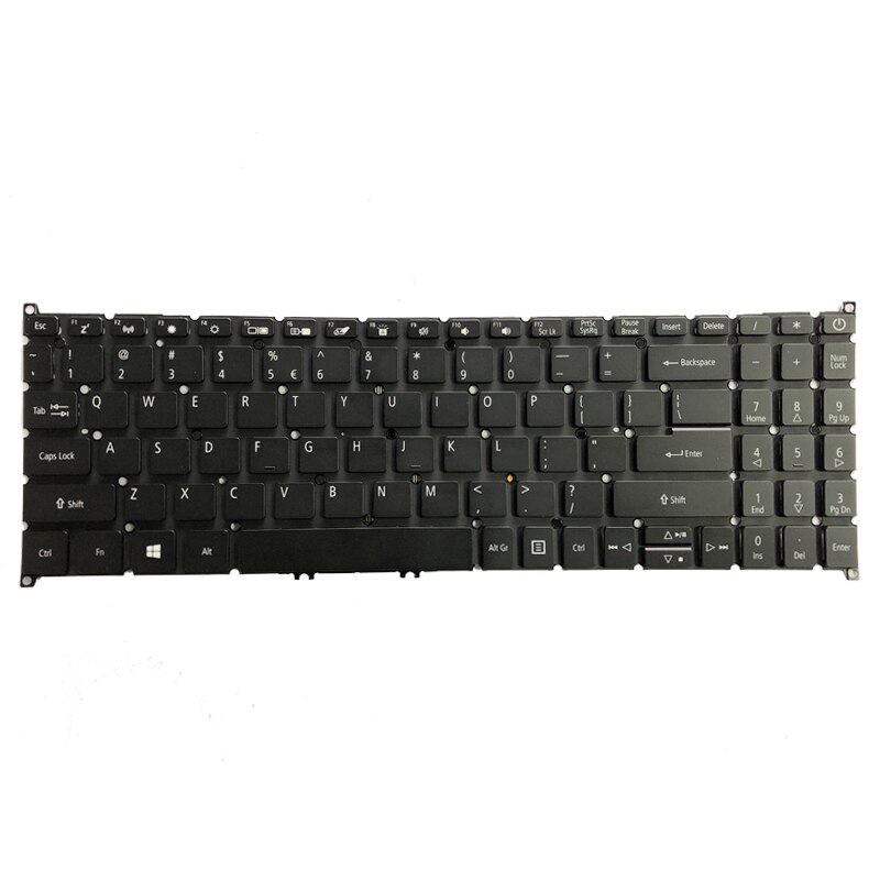 Laptop US Keyboard For Acer Aspire 3 A315-54 A315-54G A315-55 A315-55G A515-52 A515-53 A515-54 N18Q13 N19C1 N19H1 Black