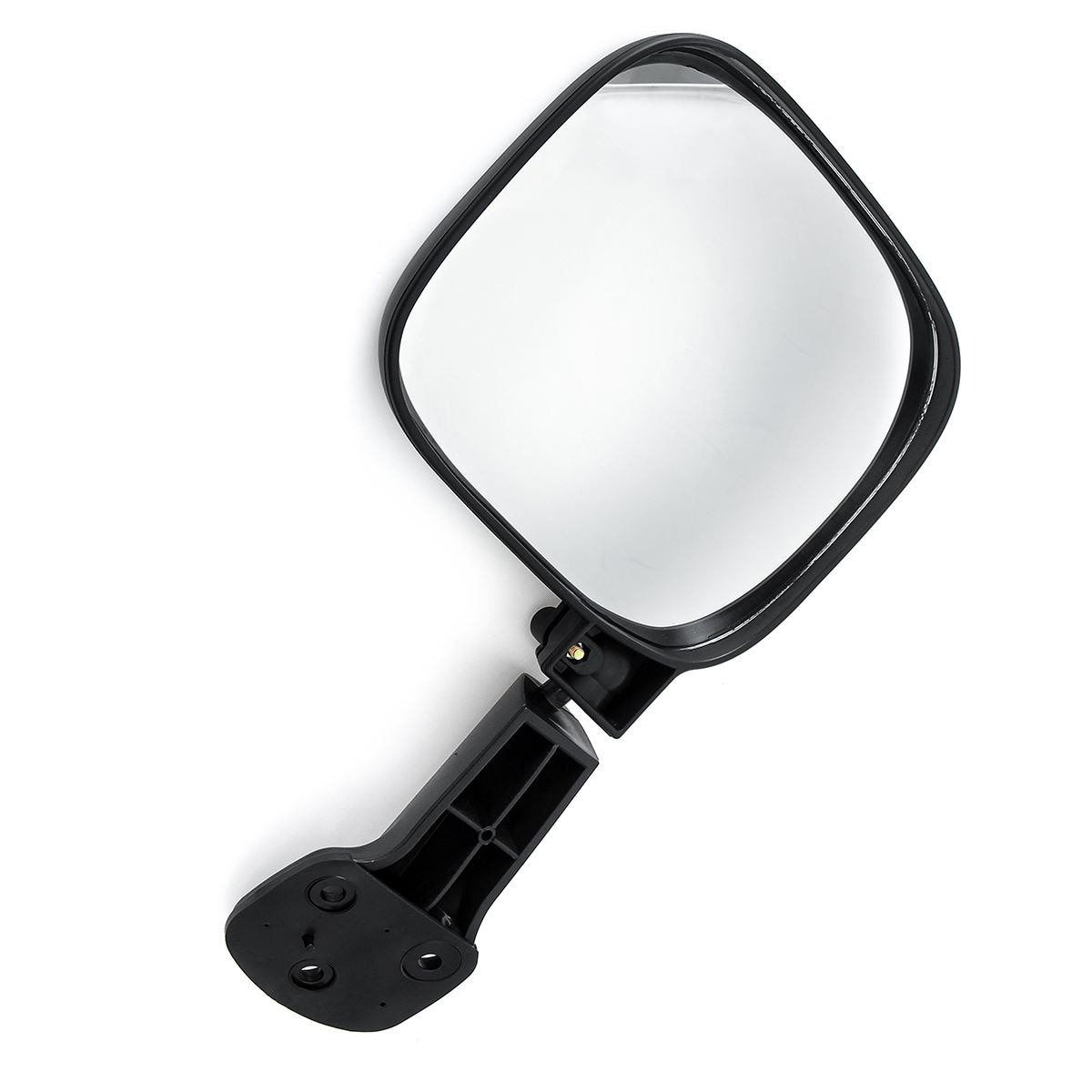 Black Rear Tailgate Door Mirror Assembly Car Exterior Parts For Toyota Hiace H200 2005 FOR RHD DRIVERS