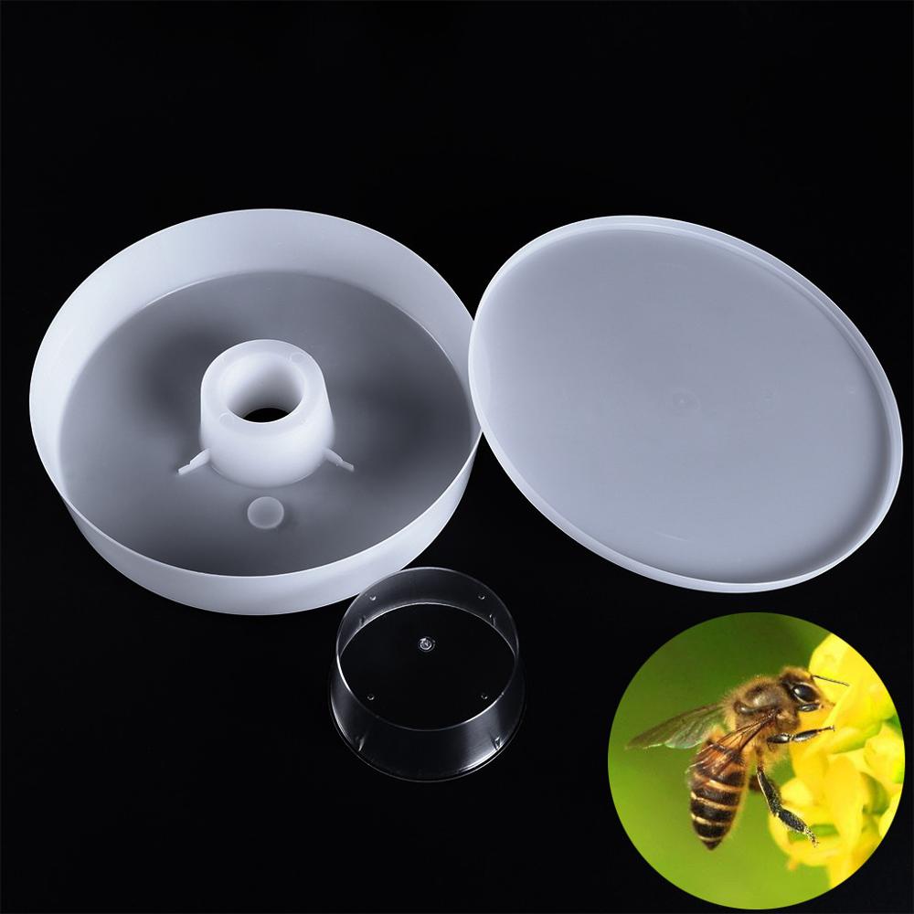 Bee feeder Honey Entrance Feeder Beekeeping Cap Thread Feeder Bee Keeping Equip Hive Tool 4 Pint 2L Rapid Bee Hive @5