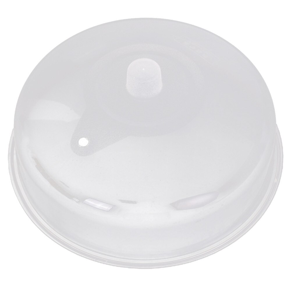 Transparent Microwave Heating Dish Cover Microwave Food Cover Plate Vented Splatter Protector Clear Kitchen Lid Vent