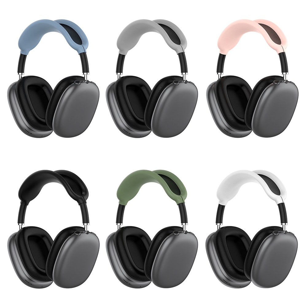 Soft Wasbare Hoofdband Cover Voor Airpods Max Siliconen Hoofdtelefoon Beschermhoes Vervanging Cover Oortelefoon Accessoires