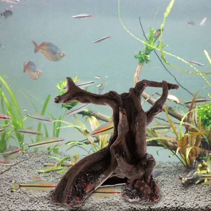 Aquarium Dead Wood Wooden Artificial Resin Fish Tank