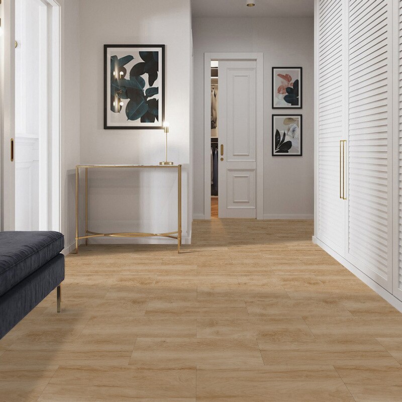 10 Stuks Zelfklevende Houtnerf Pvc Stickers, Waterdicht, Voor Kamer, Keuken, Slaapkamer, Badkamer, tegel Decoratie Hout Kleur