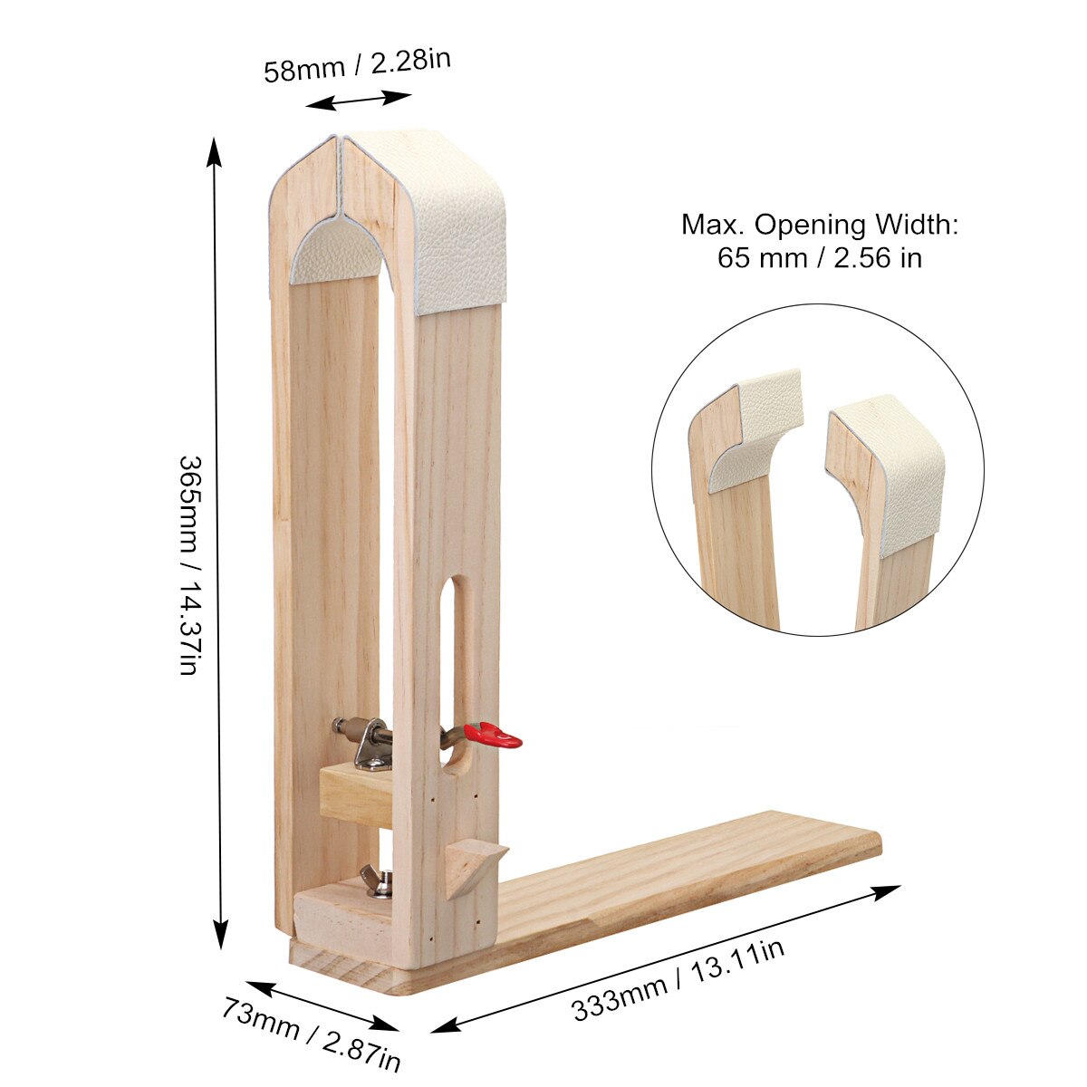 Leathercraft Leather Stitching Table Desktop Horse Clamp Leather Sewing Horse Clamp Desktop-Tool DIY Leather Craft Lacing