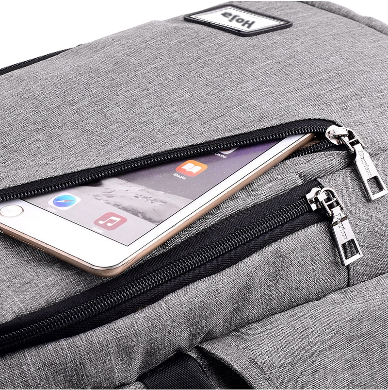 mann laptop rucksack usb lade computer rucksäcke casual stil taschen große männliche business reisetasche für mann