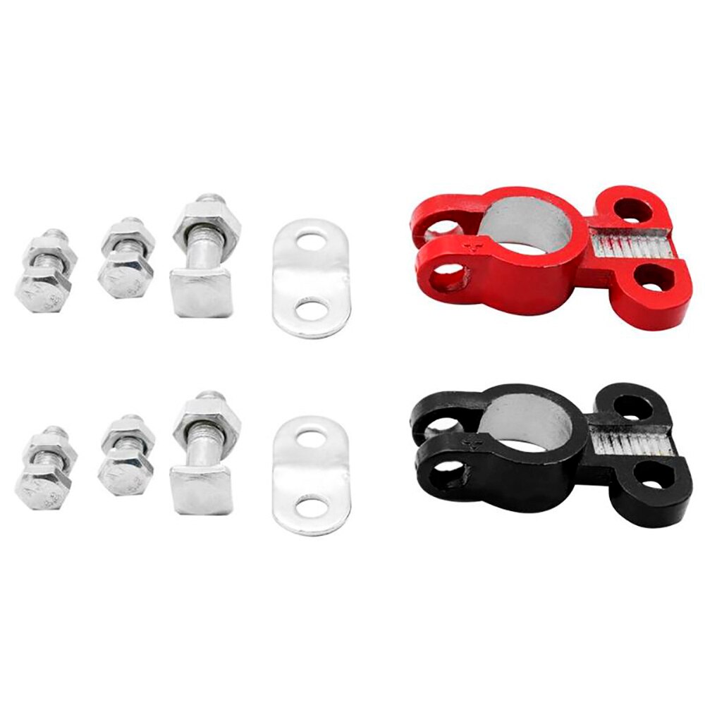 Set of battery terminals with clip (Universal), battery terminals, battery terminals (2 pieces)