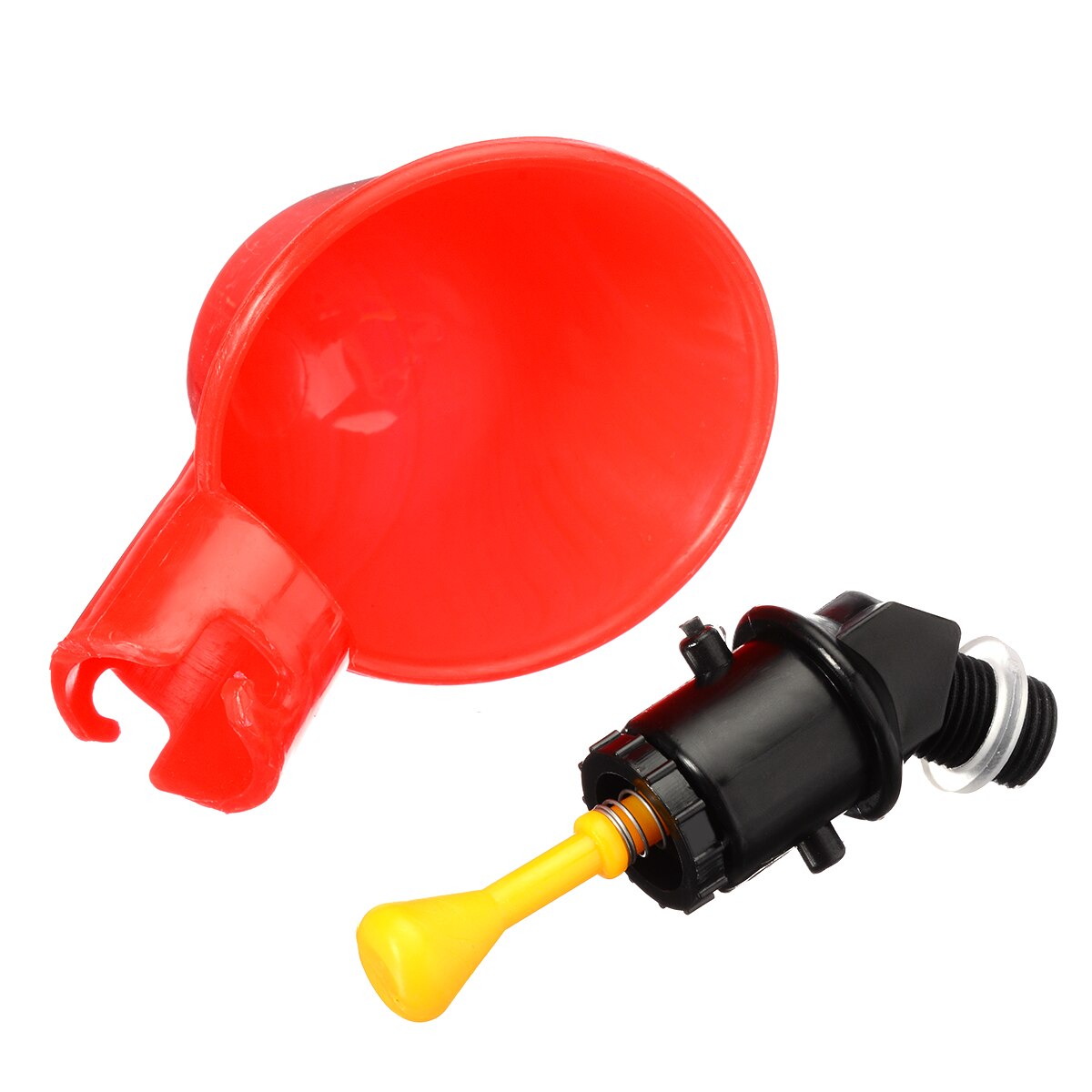 5pcs Water Drinker Bird Automatic Drinking Bowls Chicken Coop Waterer Poultry Chick Water Feeder Farm Supplies