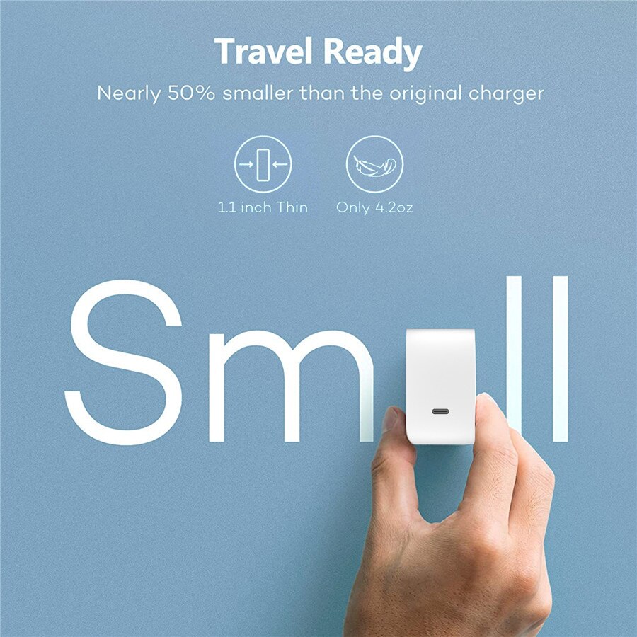 USB C Charger MacBook Charger 65W gan Charger 2 in 1, Fast Charger for Pro/12 Pro Max/11/8, MacBook Pro/Air, Surface Pro