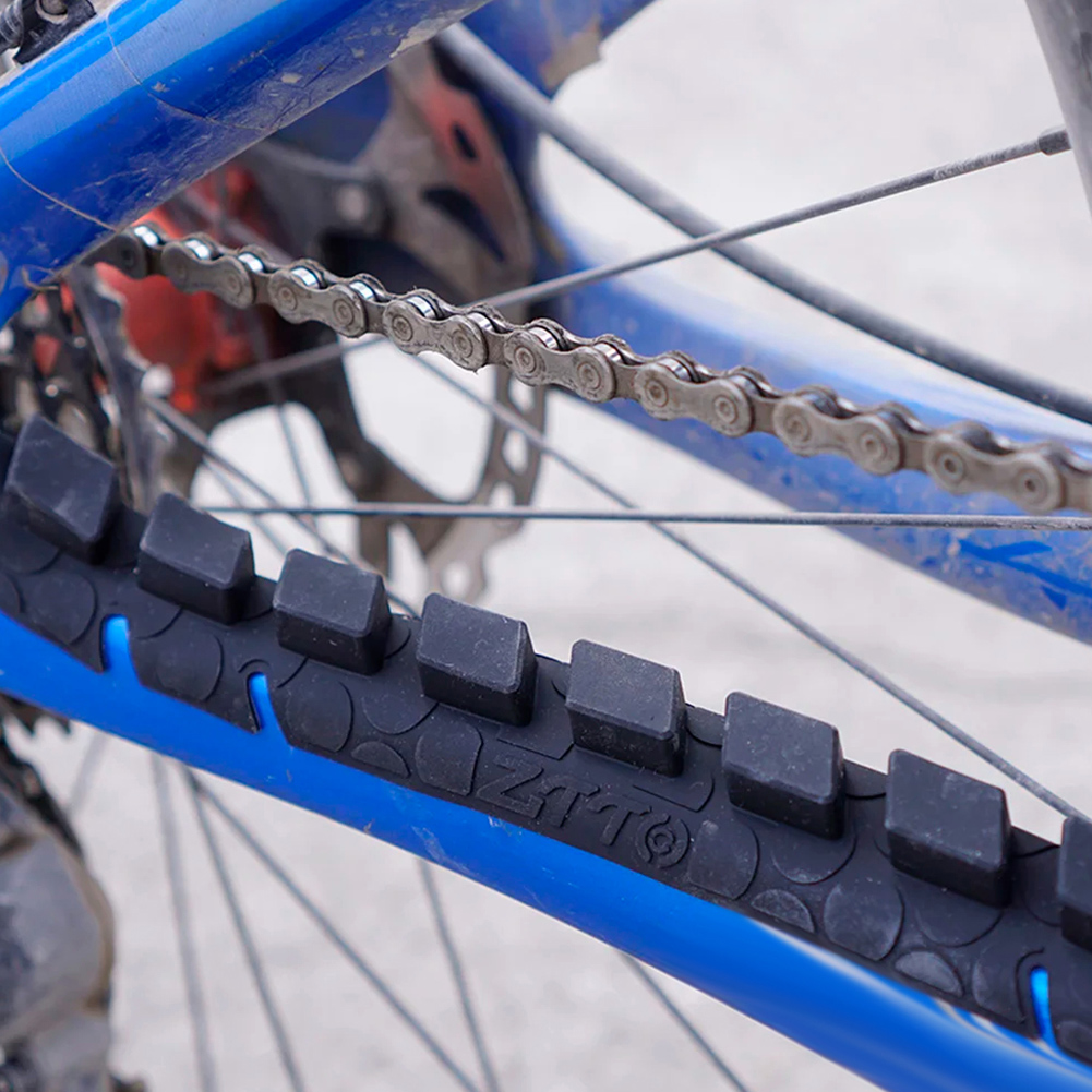 3D Silicone Bicycle Chainstay Protector Pad Anti Scratch Protector Bicycle Frame Chain Guard for Mountain Bike MTB Road Bike