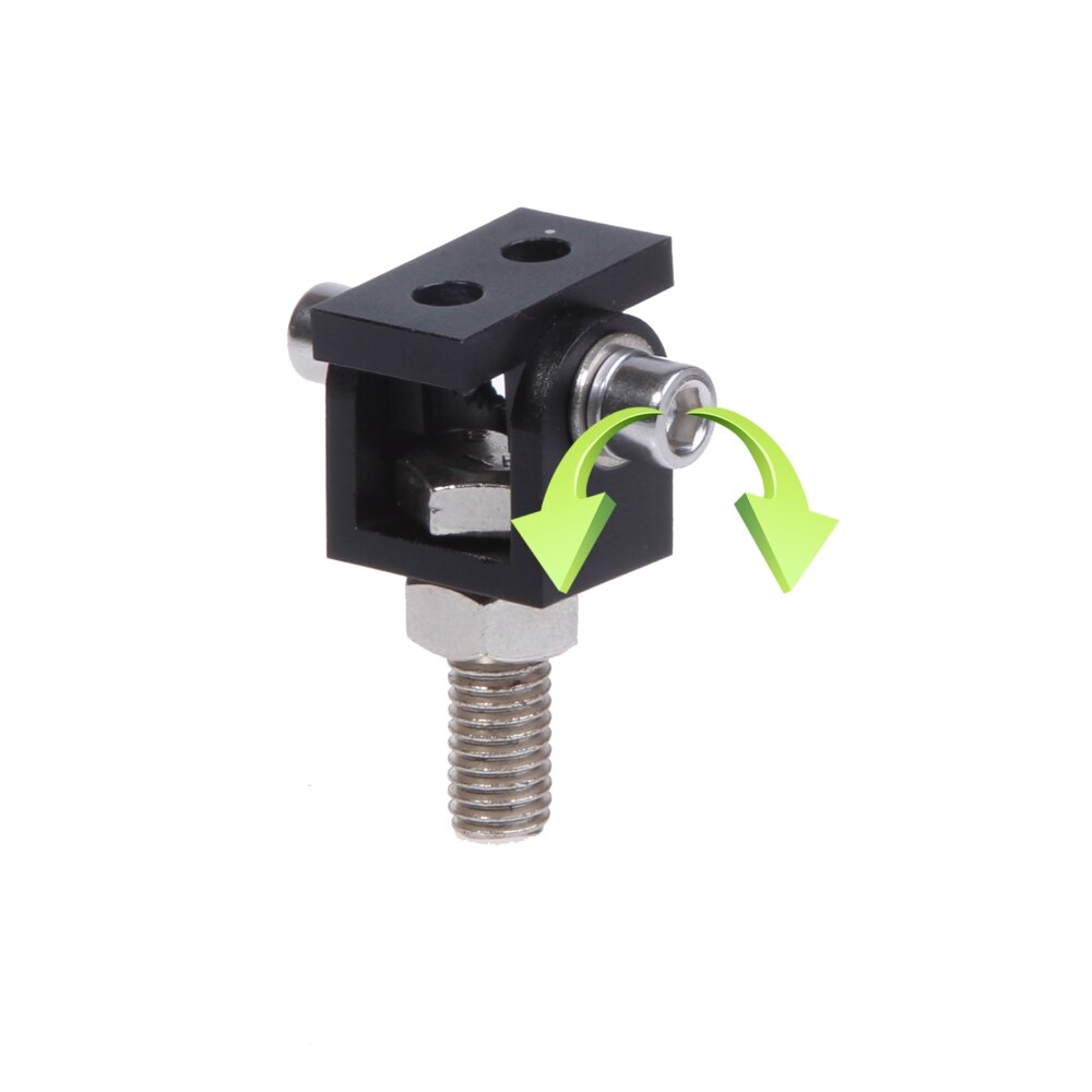 CNC Machine Parts 1set Universal Hole 8mm LED Expansion Mounting Bracket Spotlight Holder Lamp Clamp for Car/ Motorcycle UTV/ATV