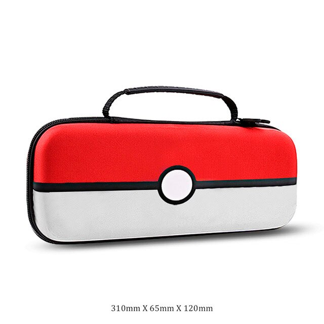 Bolsa de almacenamiento portátil, Estuche de transporte de carcasa EVA para Nintendo Switch resistente al agua, protector de Pokeball para accesorios de consola NS: B small