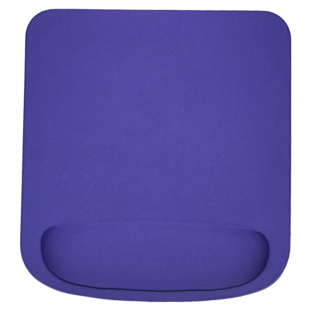 MOUSE PAD Thicken Square Comfy Wrist Mouse Pad For Optical/Trackball Mat Mice Pad Computer: purple