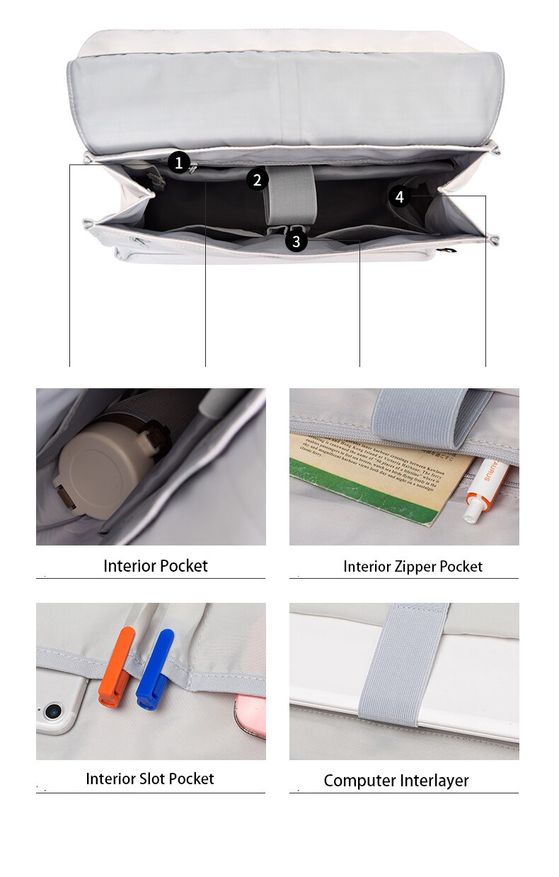 Mah Brand White Small Square Backpack Women School Backpack For Girl Waterproof Fabric Travel Bag Mini 13inch Cloth Bagback