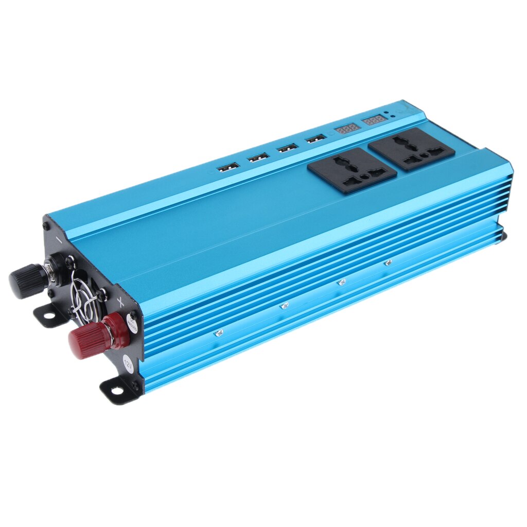 900W Solar Power Inverter DC 12V to 220V AC Converter for Household Appliances in case Emergency