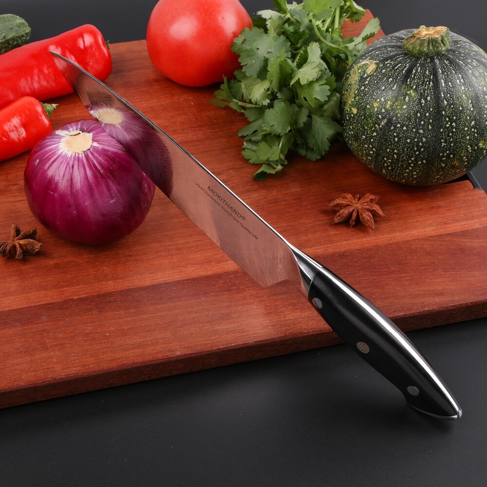 Mokithand 8 Inch Damascus Steel Chef Knives High Carbon Japanese