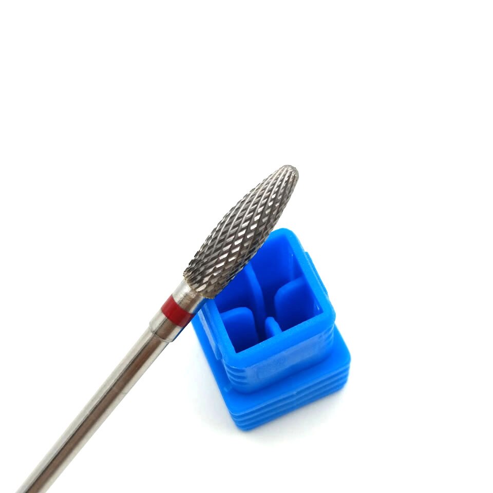 HYTOOS frezy robić paznokci z węglikiem wolframu 3/32 "obrotowy rzep frez manicure narzędzia robić Pedicure paznokci wiertła Akcesoria-H0413P