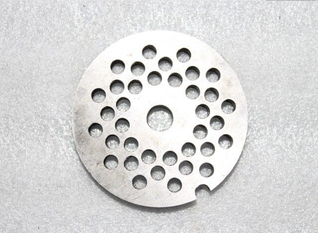 No 12 kødhakker blad kødhakker 69mm diameter 6mm huller kød