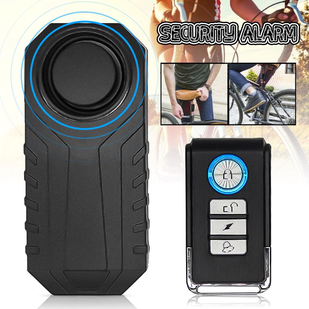 Alarma inalámbrica antirrobo para motocicleta, sensor de seguridad impermeable con control remoto, 113dB, novedad