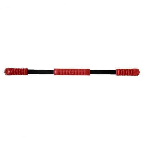 Practical Non-slip Core Muscle Trainer Flexi-bar High-Frequency Vibration Training Bar for Yoga Vibration Training Bar: Red