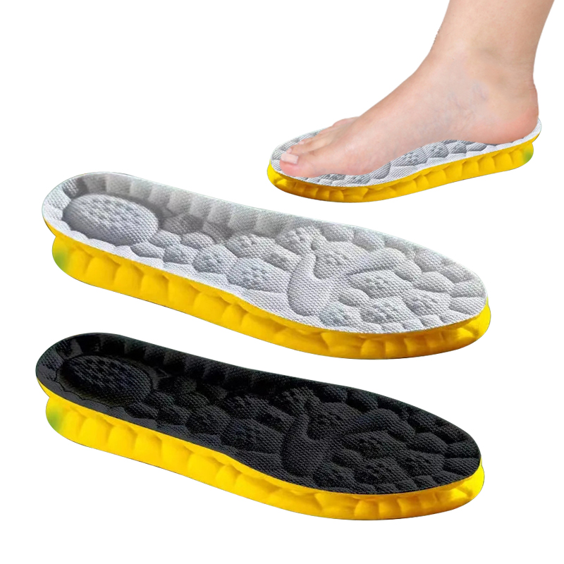 New sports insoles for shoes, men's and women's, memory foam insole, soft mesh, breathable, deodorant, running shoe pad, orthopedic insole cushion