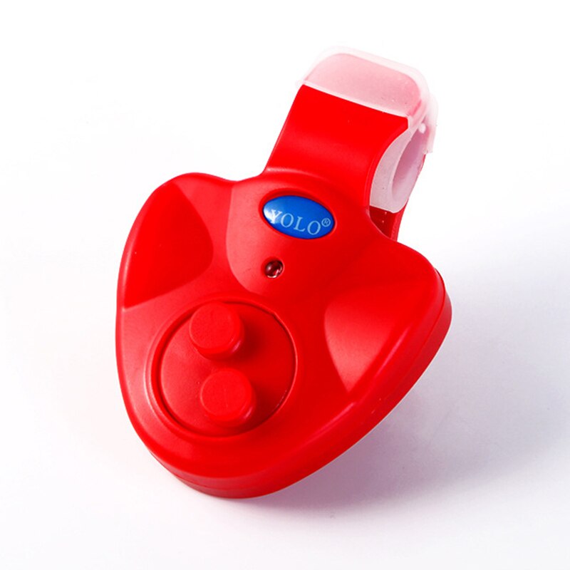 Fishing Fish Bite Alarm Elektronische Buzzer Op Hengel Met Luide Sirene Daytime Night Indicator: RD